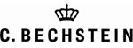 Logo von C. Bechstein mit einer Krone über dem Schriftzug.