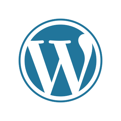 WordPress_blue_logo Darstellung WordPress CMS Logo