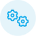 settings settings icon e-pixler blue