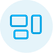 skalierbarkeit scalability icon e-pixler blue