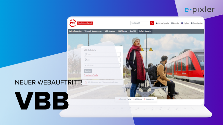 Der Neue Webauftritt des VBB